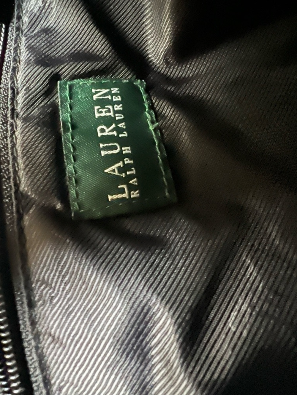 Ralph Lauren Vintage Pink Monogram Nylon Hobo Bag - Picture 10 of 10